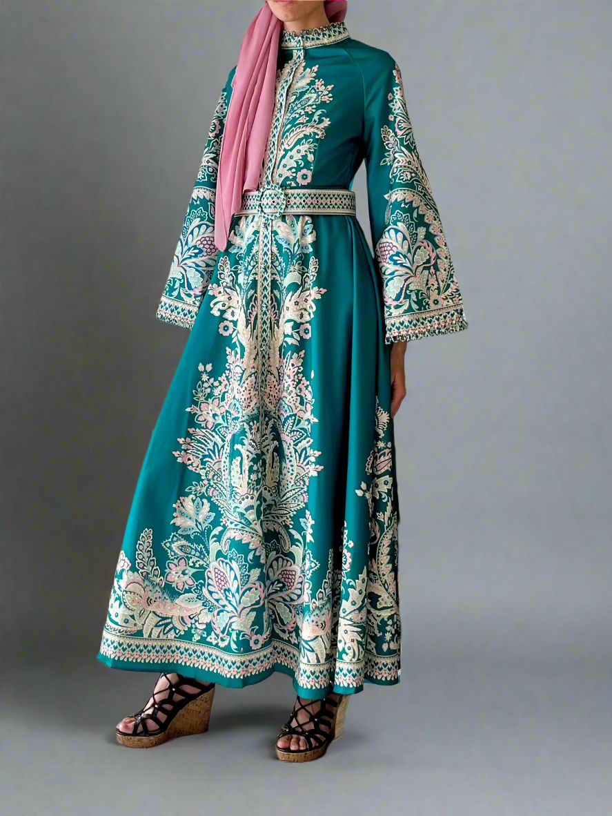 Emerald Majesty Caftan