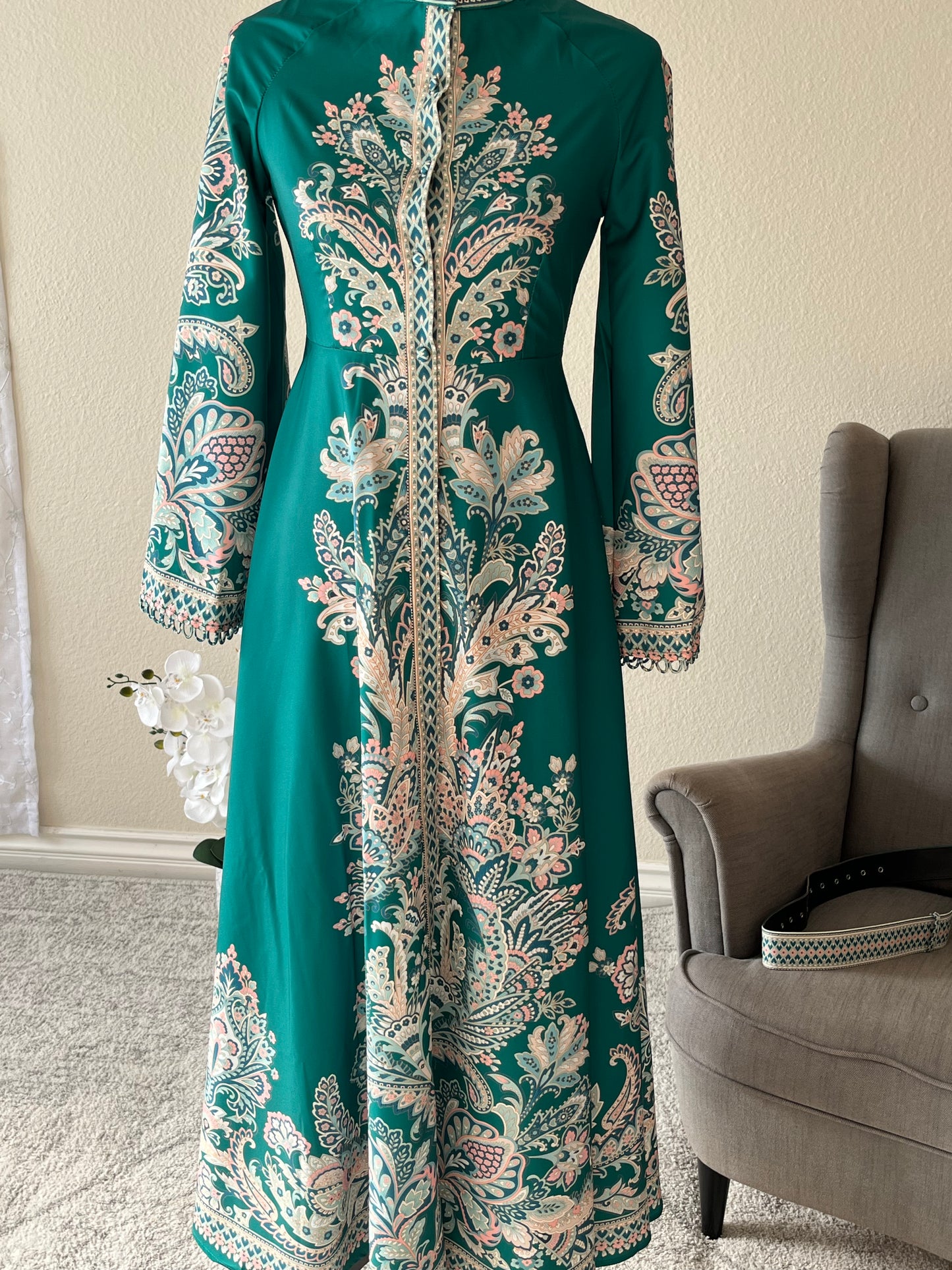 Emerald Majesty Caftan