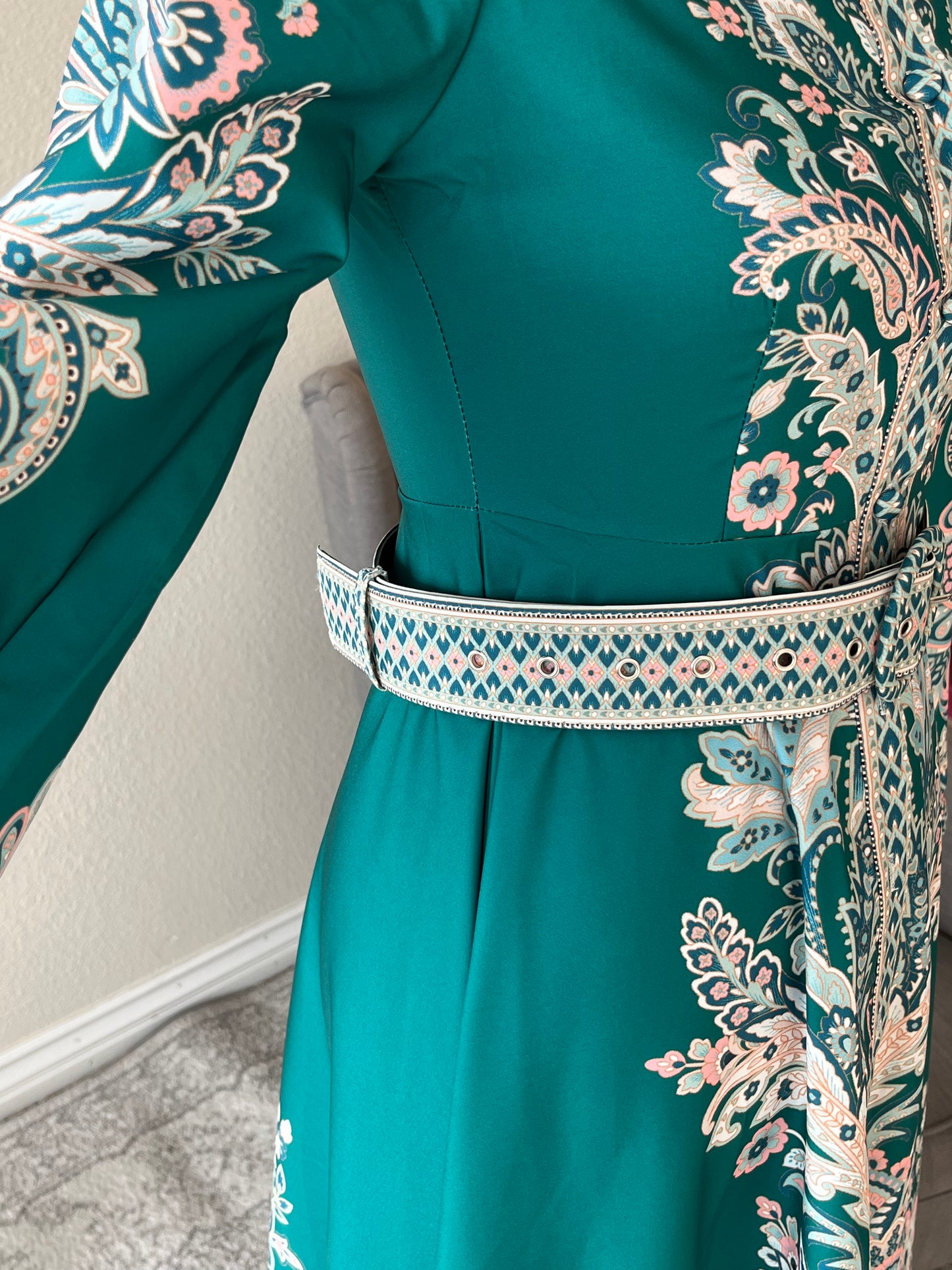 Emerald Majesty Caftan