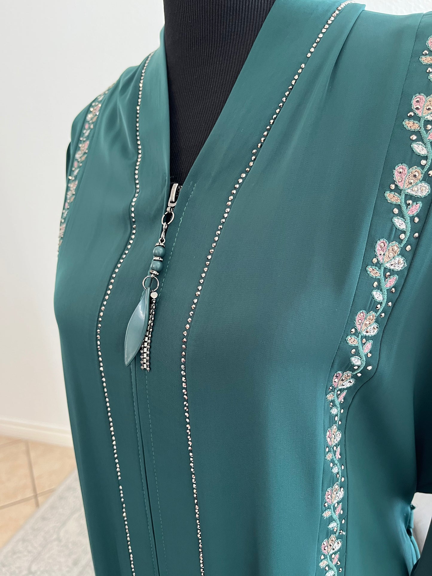 Royal Garden Embroidered Abaya