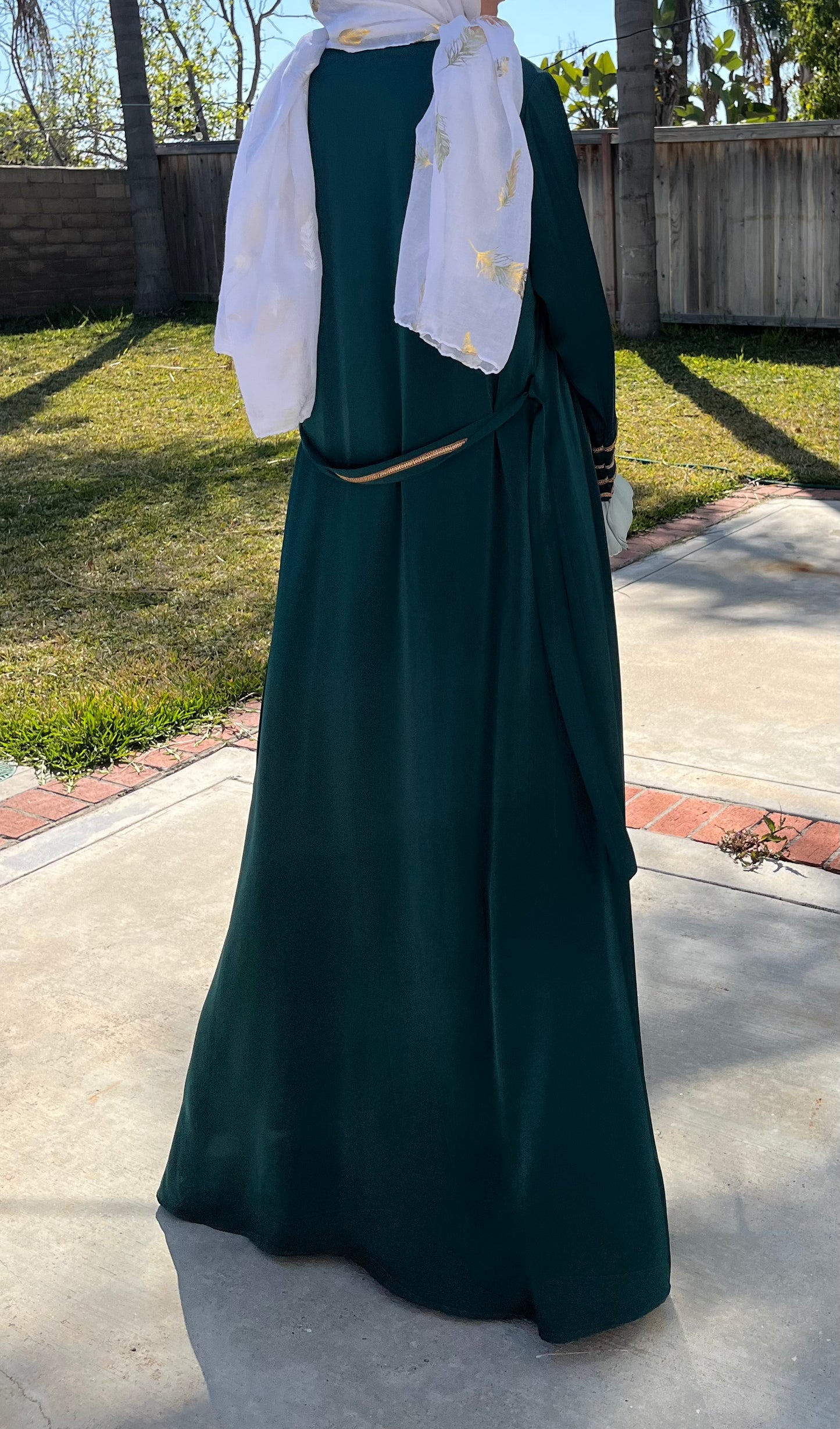 Versailles Muse Two Pieces Abaya