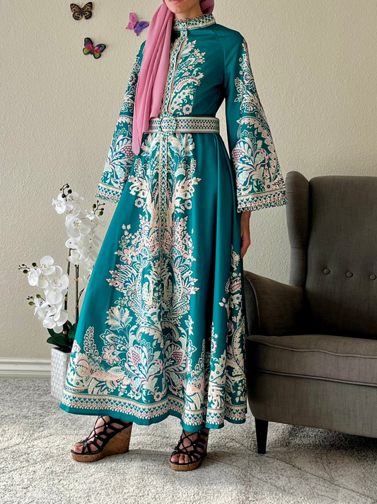 Emerald Majesty Caftan