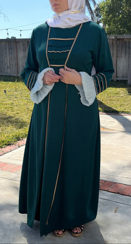 Versailles Muse Two Pieces Abaya