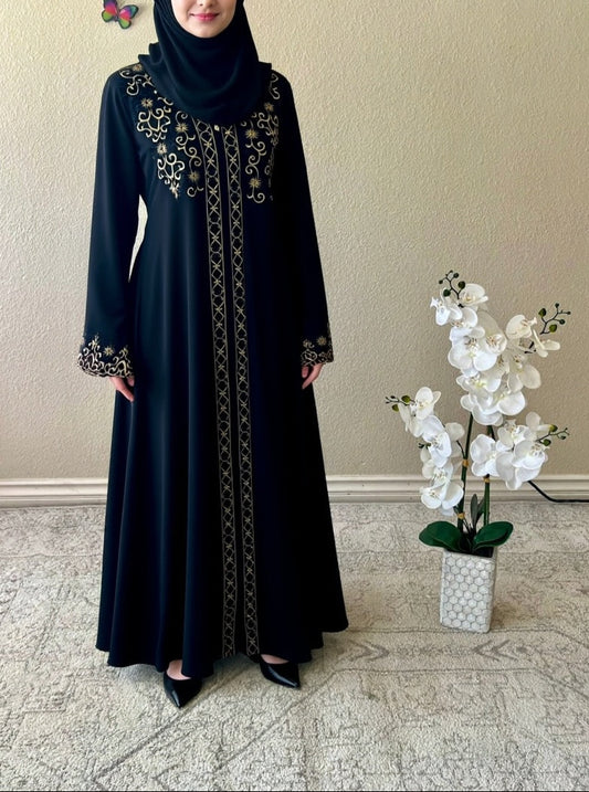 Black Dubai Abaya