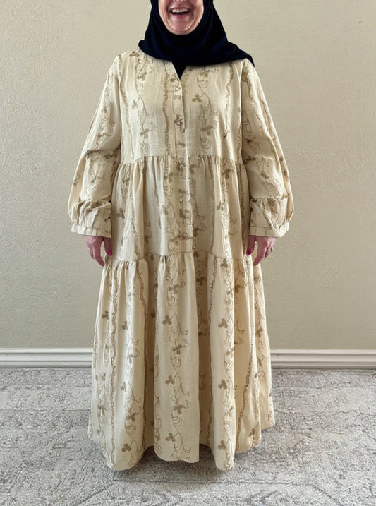 Plus Size Modest Cotton Elegance